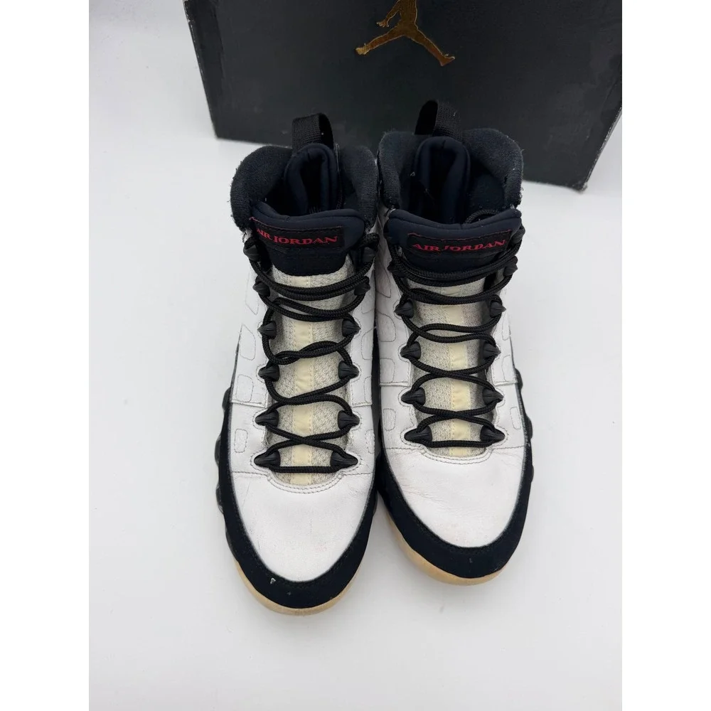 Air Jordan 9 Retro Space Jam 2016 White Black True 302370-112 Mens 8.5 OG Box
